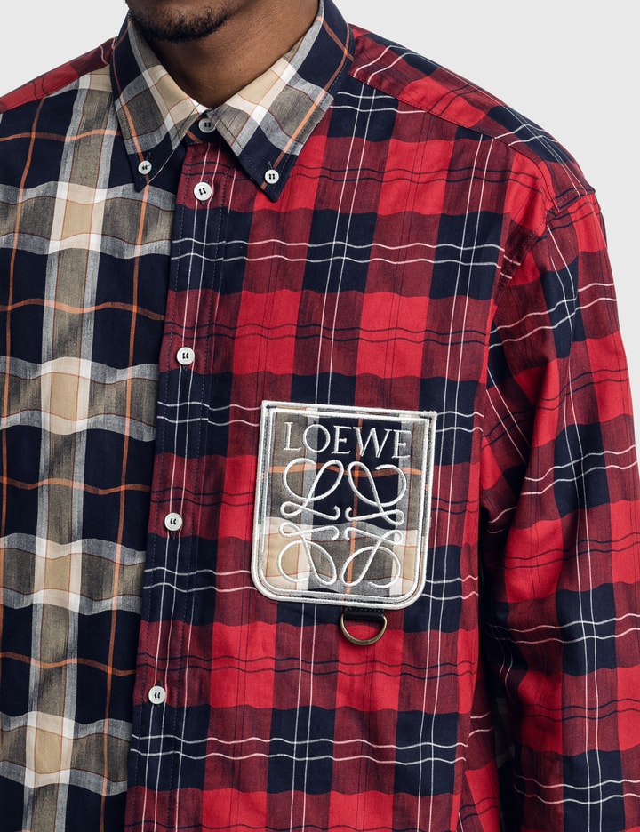 Loewe - Patchwork Check Shirt | HBX