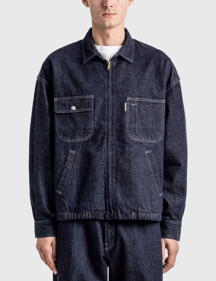 Cootie Productions - Denim Zip Up Work Jacket | HBX - Globally Curated ...