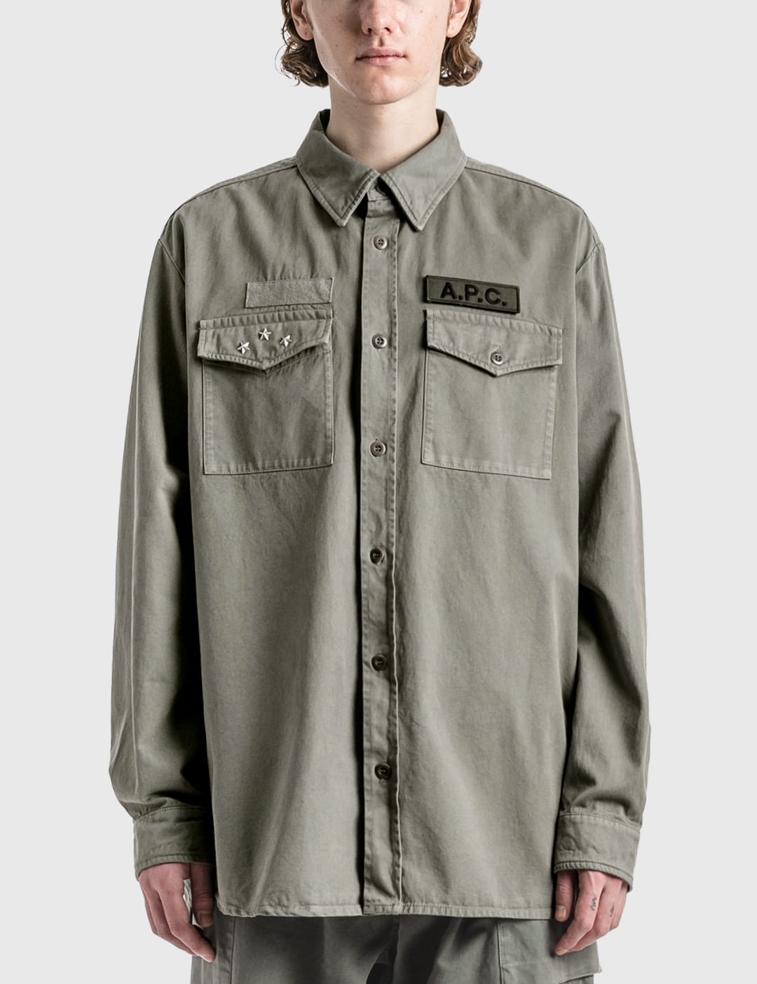 A.P.C. - Mainline Overshirt | HBX - Globally Curated Fashion and