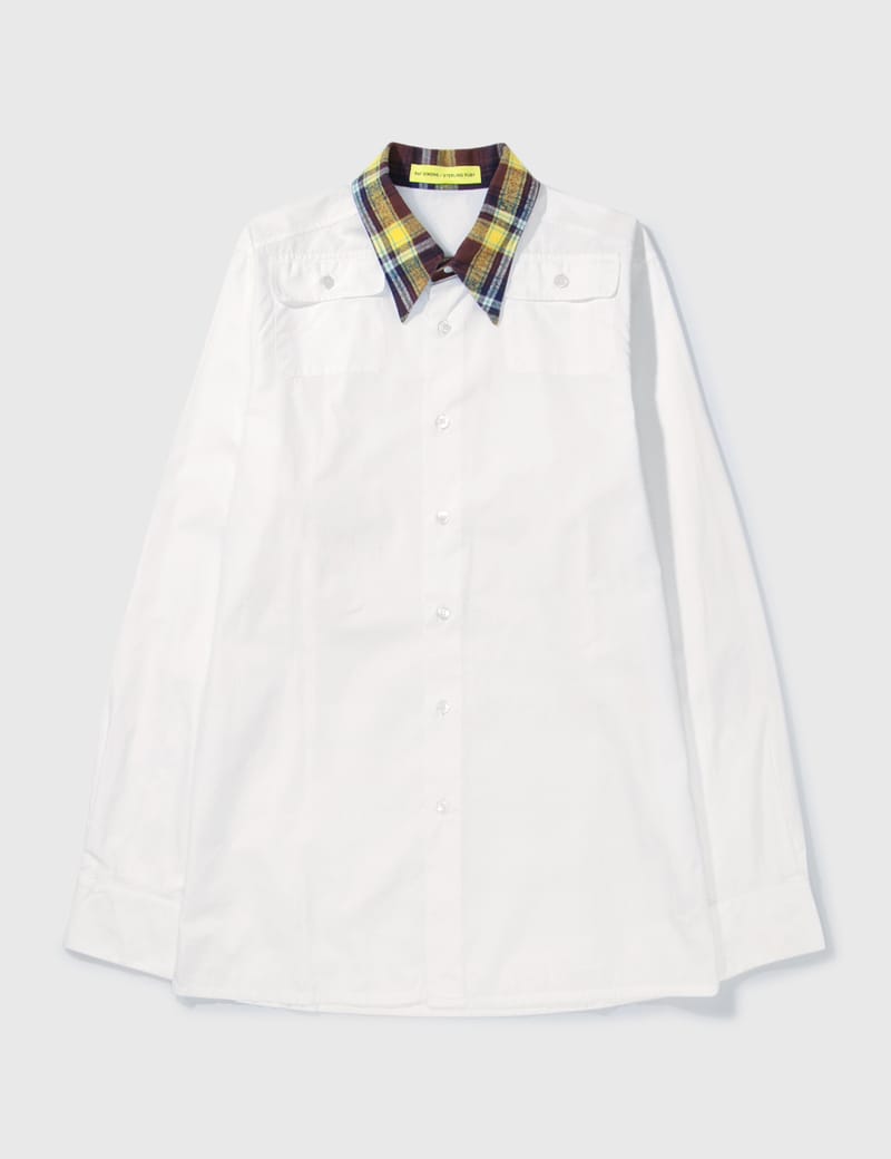 Raf Simons - RAF SIMONS X STERLING RUBY SHIRT WITH 2 CHEST POCKETS