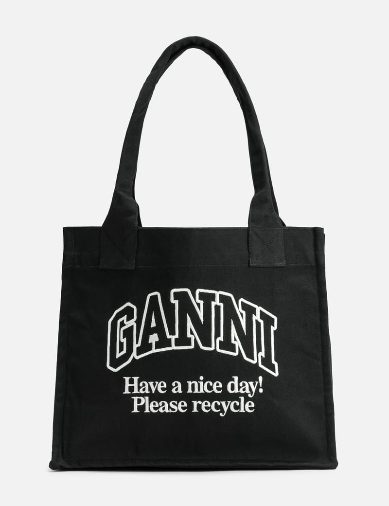 Ganni - スモール バタフライ ポーチ スパンコール バッグ | HBX