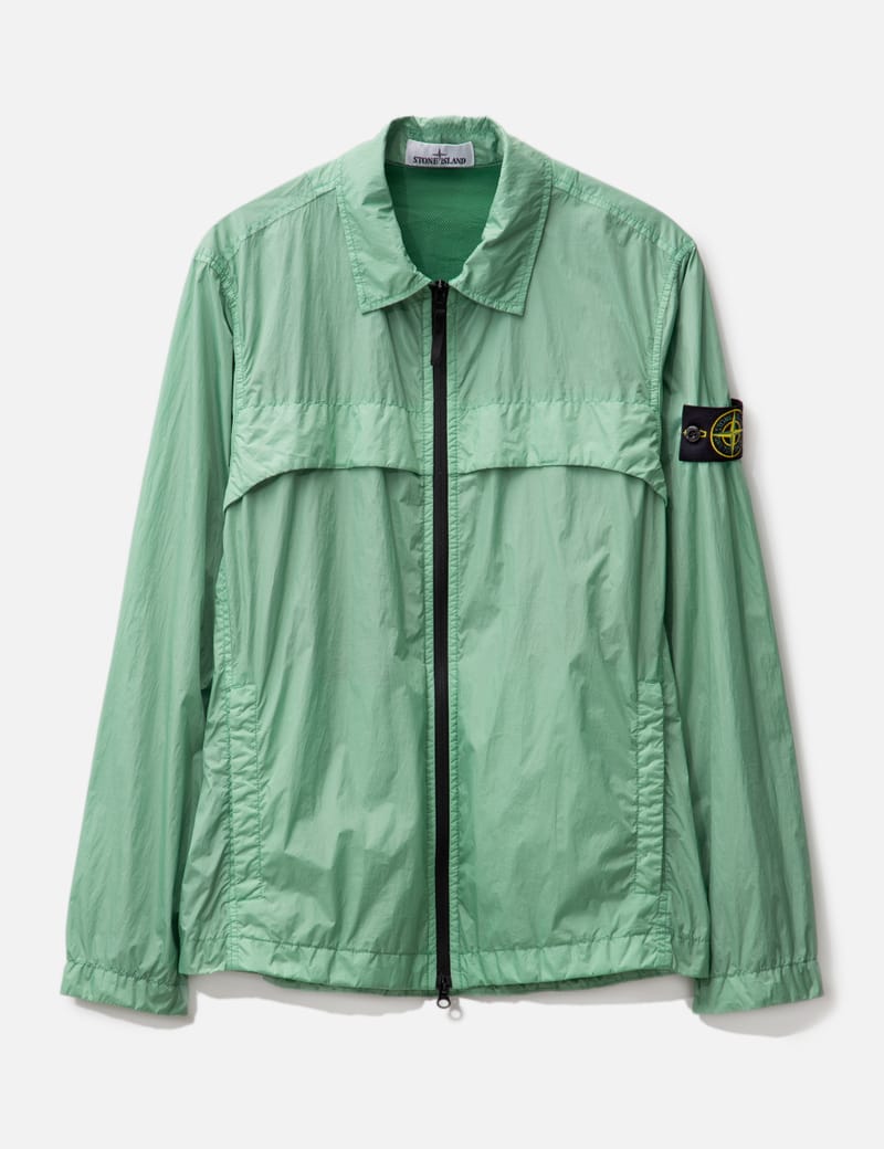 Stone Island - Garment Dyed Crinkle Reps R-NY Overshirt Stone Island - Garment Dyed Crinkle Reps R-NY Overshirt
