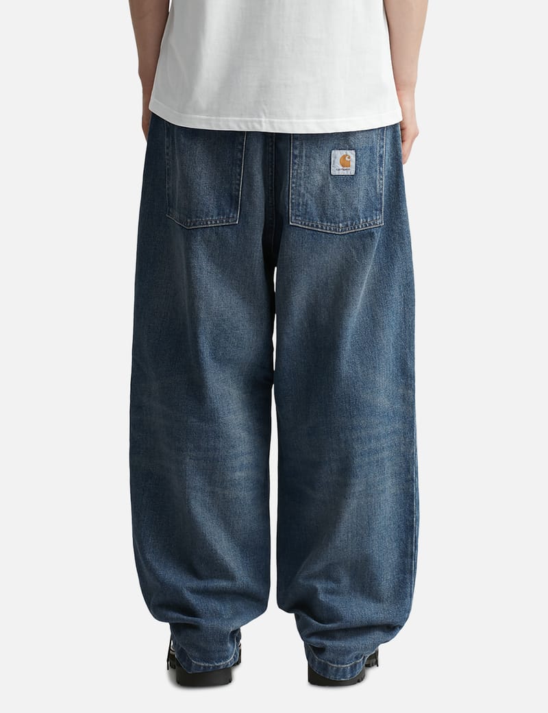 Carhartt Work In Progress Brandon Pant - Loose stone-washed Smith