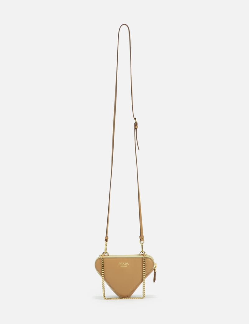 Prada - Crochet Mini-pouch | HBX - Globally Curated Fashion