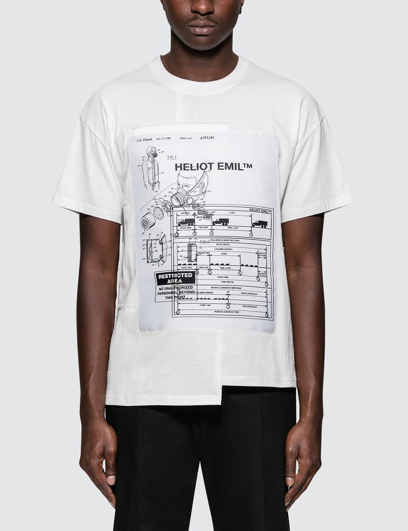 Heliot Emil - Bricked S/S T-Shirt | HBX -  ハイプビースト(Hypebeast)が厳選したグローバルファッション&ライフスタイル