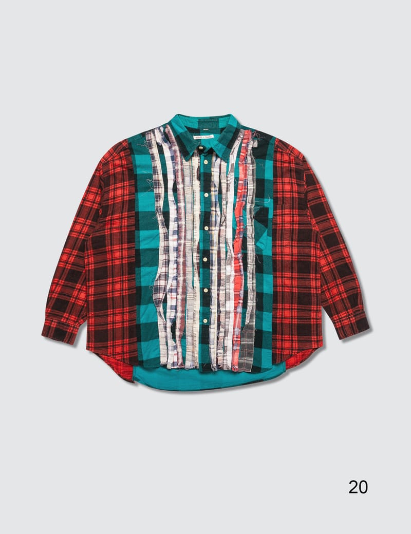 KITH needles ribbon cuts shirt L 新品未使用 rescom.my