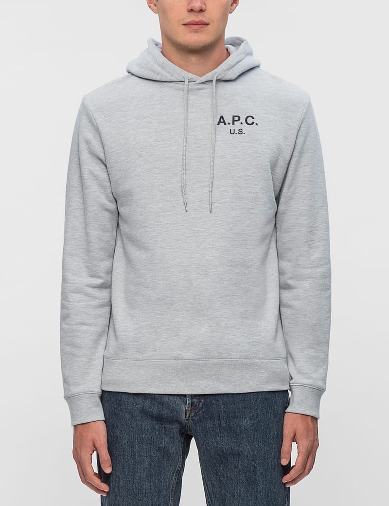 A.P.C. - A.P.C. U.S. Hoodie | HBX - Globally Curated Fashion and