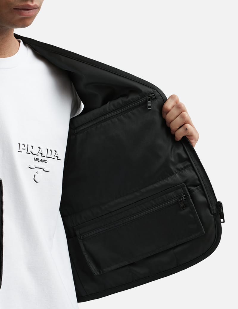 Prada - Re-Nylon Vest | HBX - Globally Curated Fashion and 