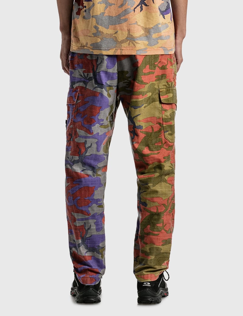 Stone Island - S.I. Heritage Camo Ripstop Nylon Cargo Pants | HBX