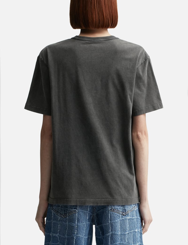 T By Alexander Wang - Blade Logo-embossed T-shirt | HBX T By Alexander Wang - Blade Logo-embossed T-shirt | HBX
