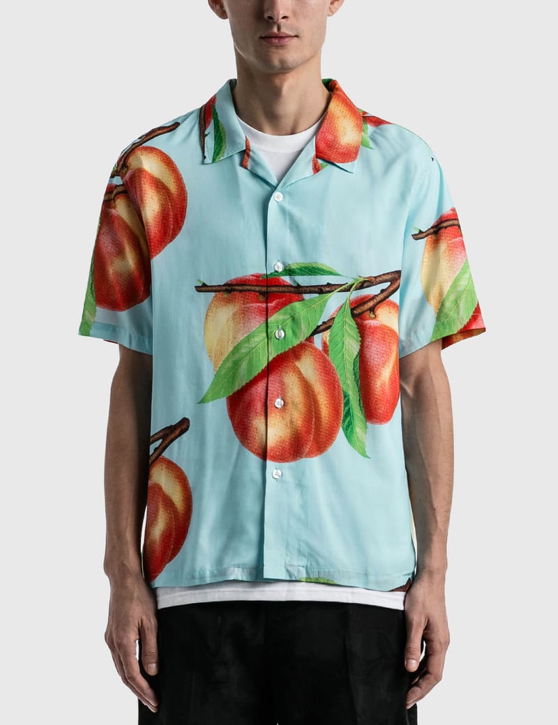 Stüssy - Peach Pattern Shirt | HBX - Globally Curated Fashion and