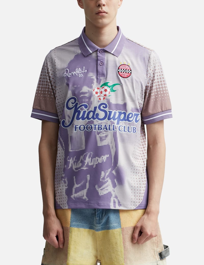 ウェア KIDSUPER X RONALDINHO SOCCER JERSEY Ronaldinho x KidSuper Soccer Jersey [Black/Pink]
