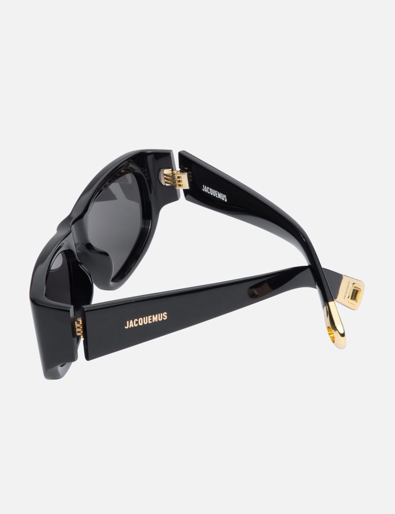 JACQUEMUS ブラック Les lunettes Pilota サングラス Jacquemus - LES LUNETTES PILOTA | HBX - Globally Curated