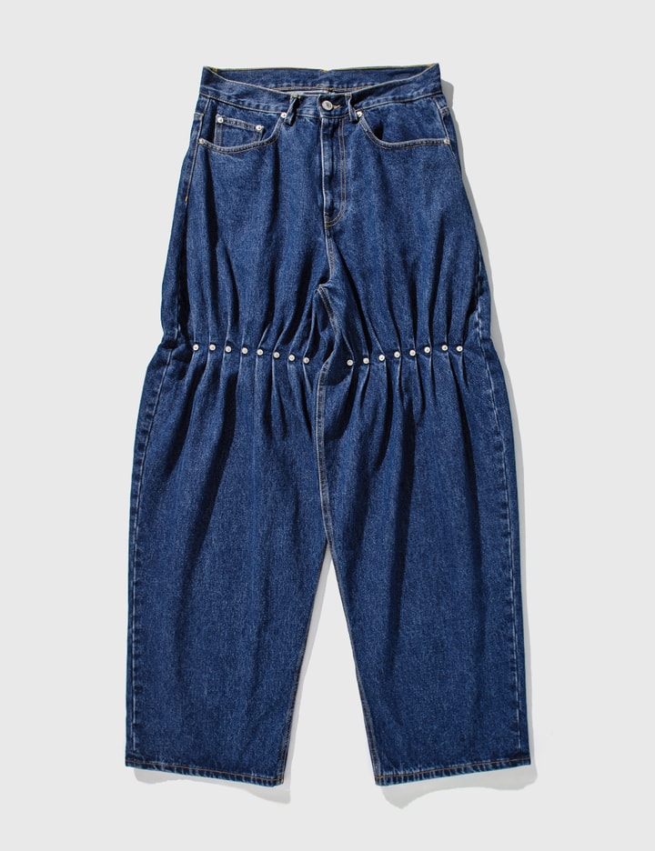 KUSIKOHC RIVET DENIM PANTS HBX Globally Curated Fashion and