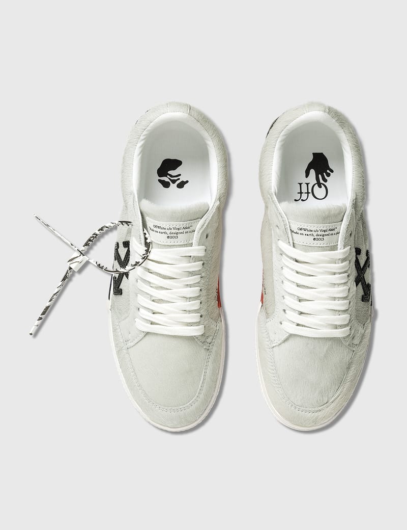 Off-White™ - Pony Low Vulcanized Leather Sneaker | HBX