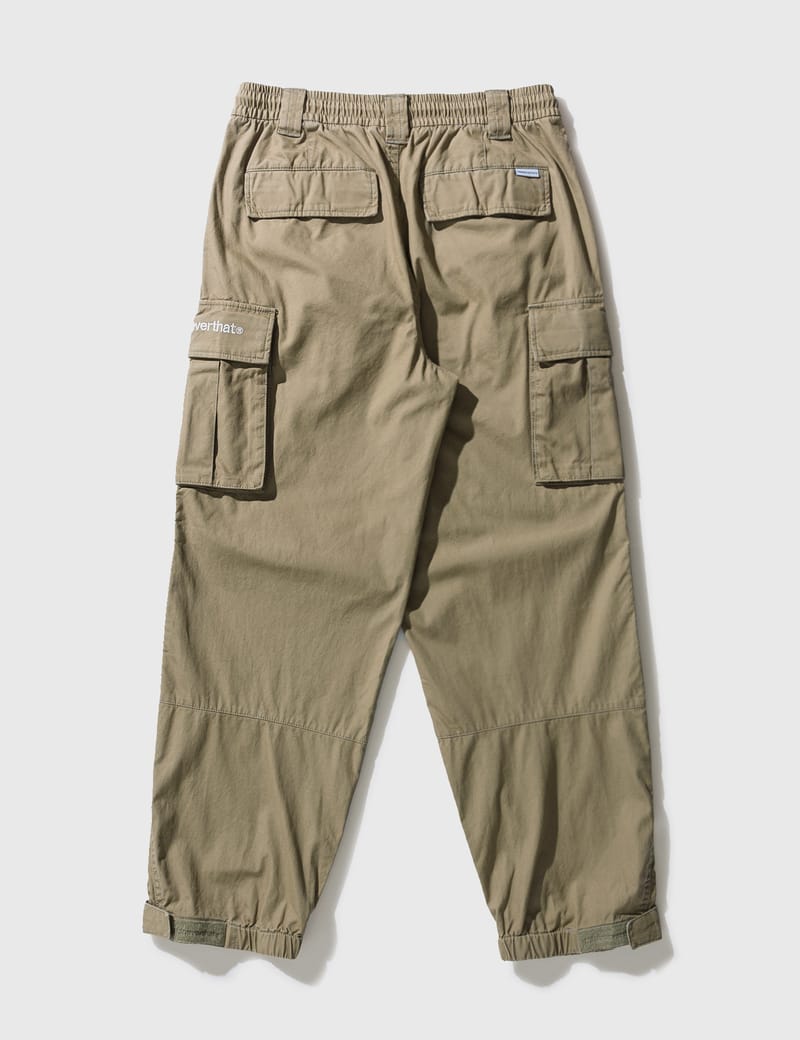 thisisneverthat ナイロンカーゴパンツ ブラック マルチポケット thisisneverthat ナイロンカーゴパンツ ブラック マルチポケット