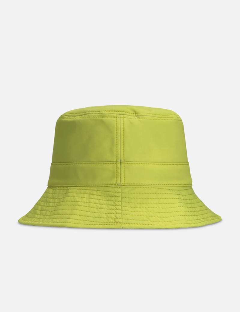 GANNI バケットハット Recyclled Tech Bucket Hat Black Black Tech Bucket Hat | GANNI US