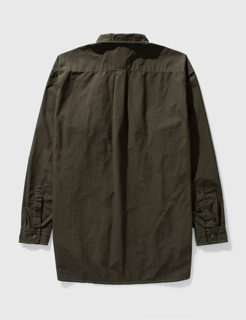 and wander - CORDURA COTTON RIP SHIRT | HBX - Globally Curated