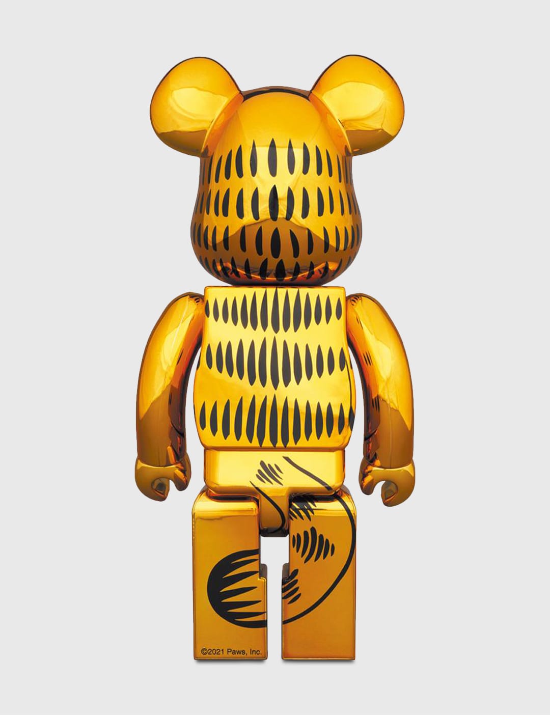 Medicom Toy - Be@rbrick Garfield Gold Chrome Ver. 100% & 400