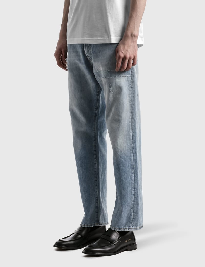 Acne Studios - Acne Studios 2003 Thigh Patch Jeans | HBX