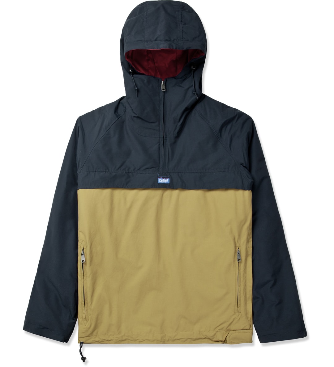 Penfield - Navy/Tan ELK Pullover Hooded Anorak | HBX - Globally Curated ...