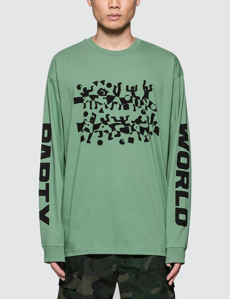 Carhartt S/S WORLD PARTY SHIRT M カーハート Carhartt Work In Progress - World Party L/S T-Shirt | HBX