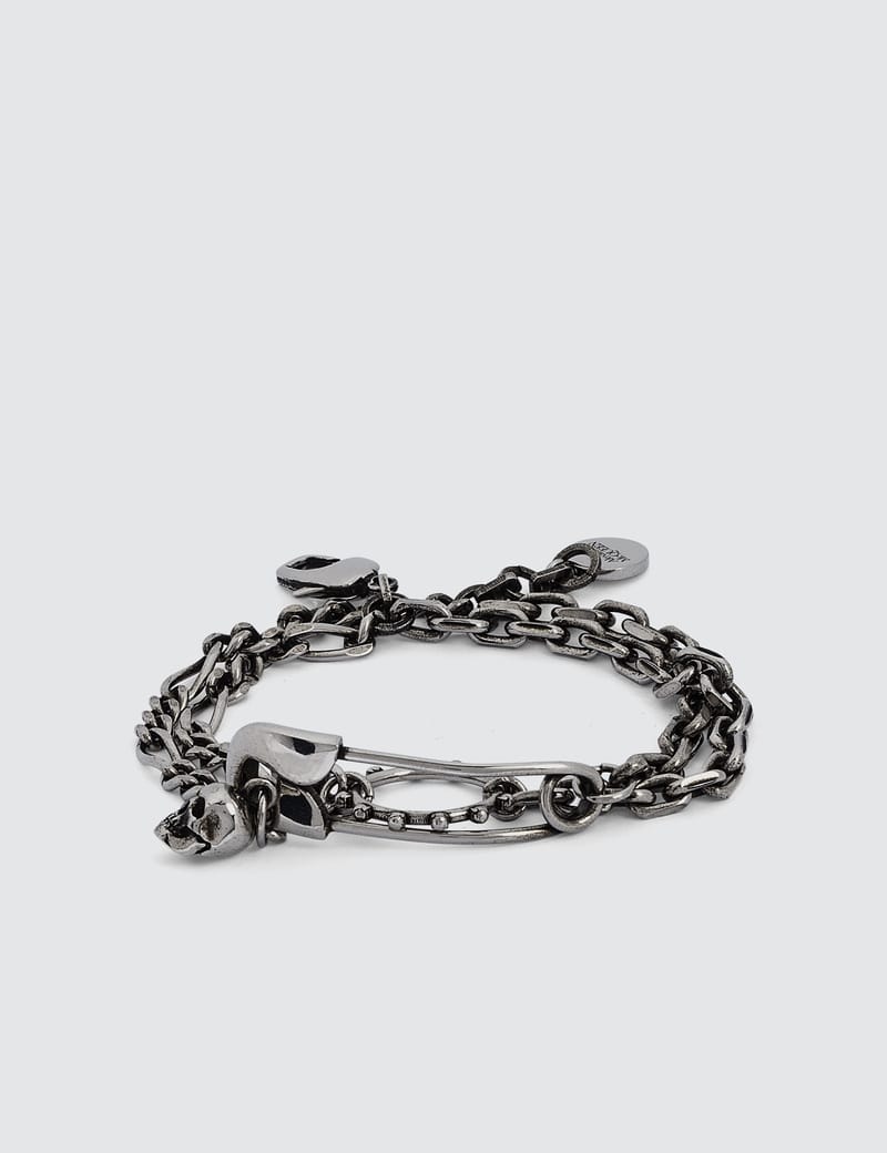 Alexander McQueen - Safety Pin Bracelet | HBX