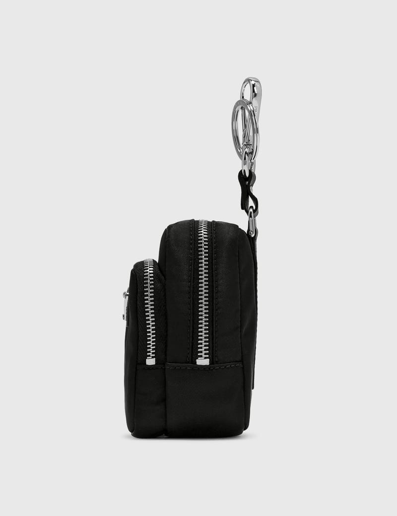 Prada - Re nylonTESSUTO TRAVELキーリング付ポーチ | HBX
