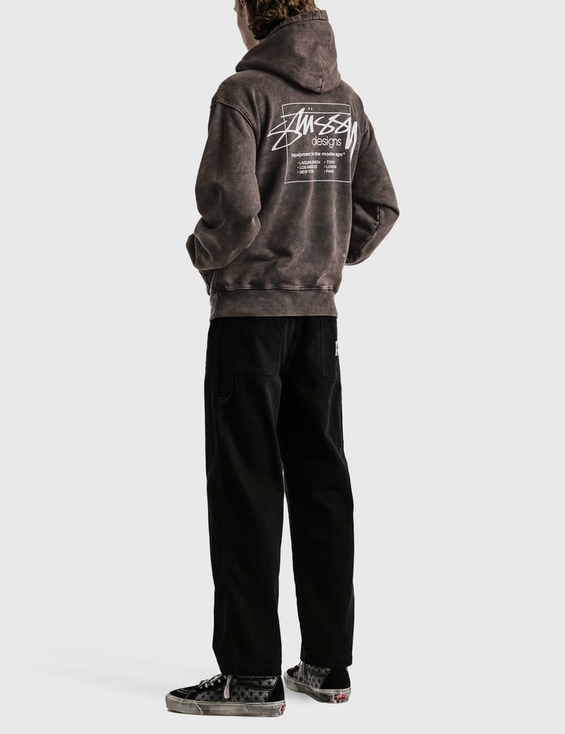 Stüssy - Dyed Stüssy Designs Hoodie | HBX - Globally Curated