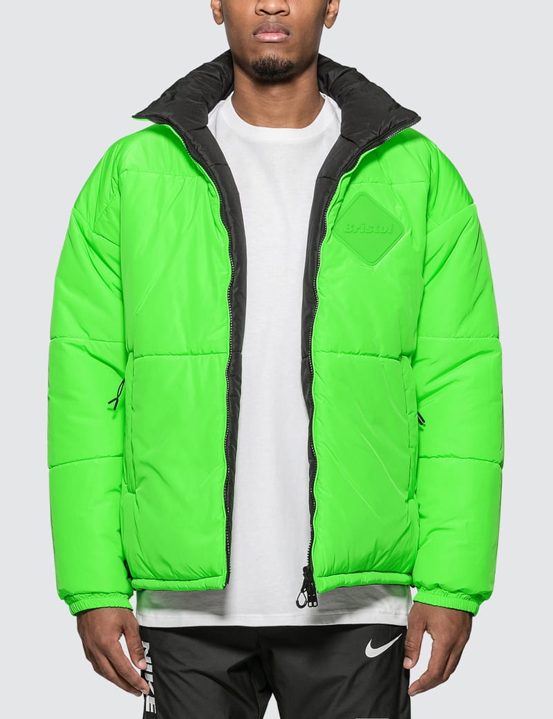 F.C. Real Bristol - Reversible Big Emblem Padded Blouson | HBX