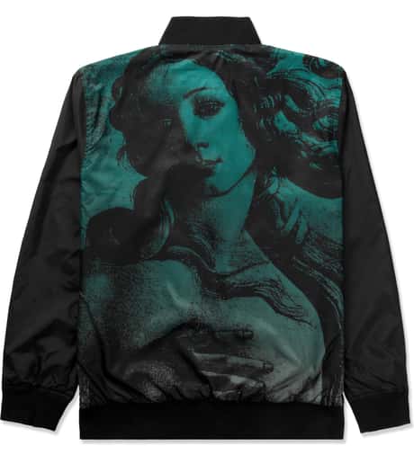 Stüssy - Teal Venus Varsity Jacket | HBX - Globally Curated