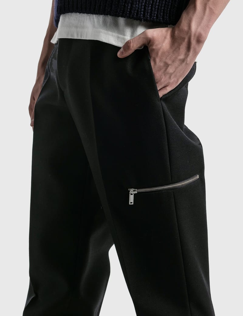 Jil Sander - Sharp Wool Serge Trousers | HBX - Globally Curated