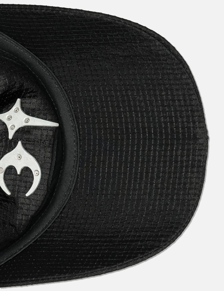 THUG CLUB Seam Sealed Taped Line Cap - 再生尼龍機能棒球帽，黑色街頭感十足 | HBX