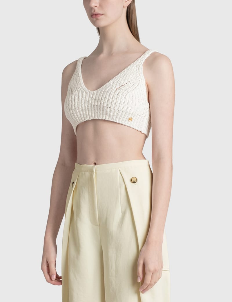 Recto - Cotton Knit Beach Bra Top | HBX - Globally Curated Fashion