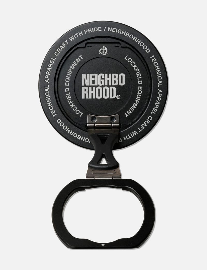 NEIGHBORHOOD MAGNET RING ブラック マグネットリング NEIGHBORHOOD NH X LFE . Magnet Ring - Slim MagSafe compatible 360