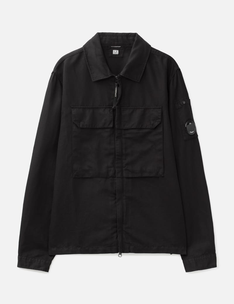 C.P. Company - Organic Gabardine Lens Overshirt | HBX
