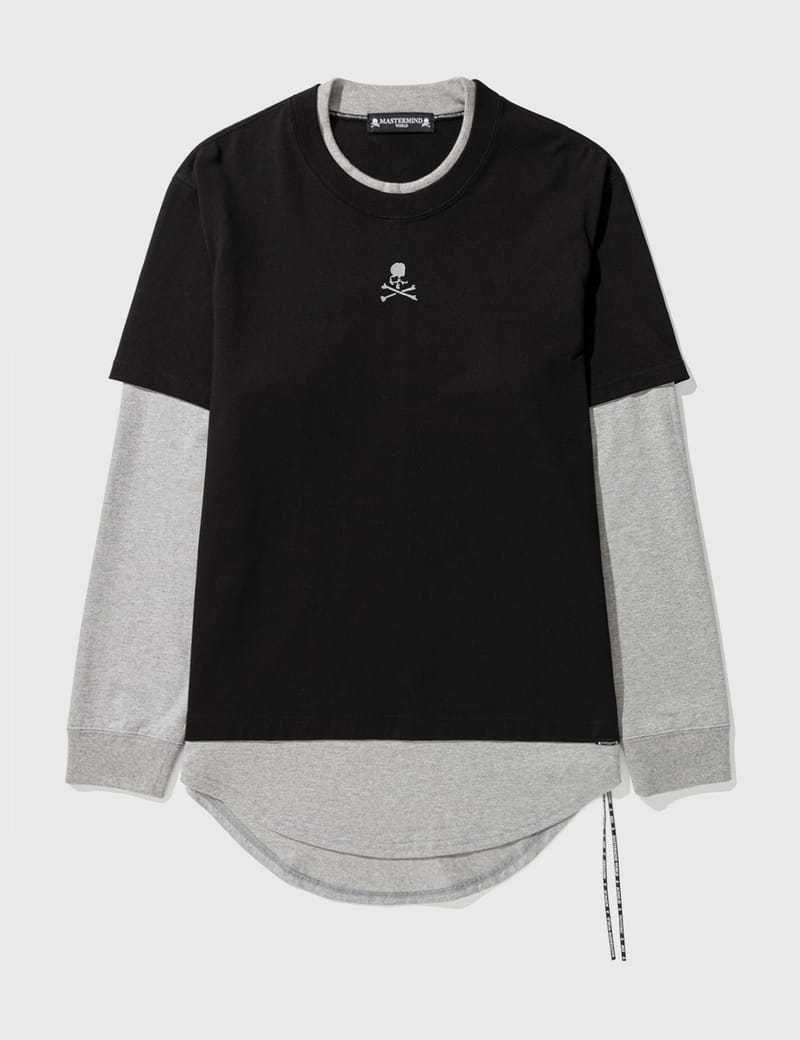 Mastermind World - Layered Long Sleeve T-shirt | HBX - Globally