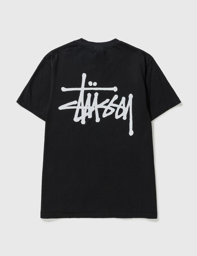 Stüssy - Basic Stüssy Pigment Dyed T-shirt | HBX - Globally