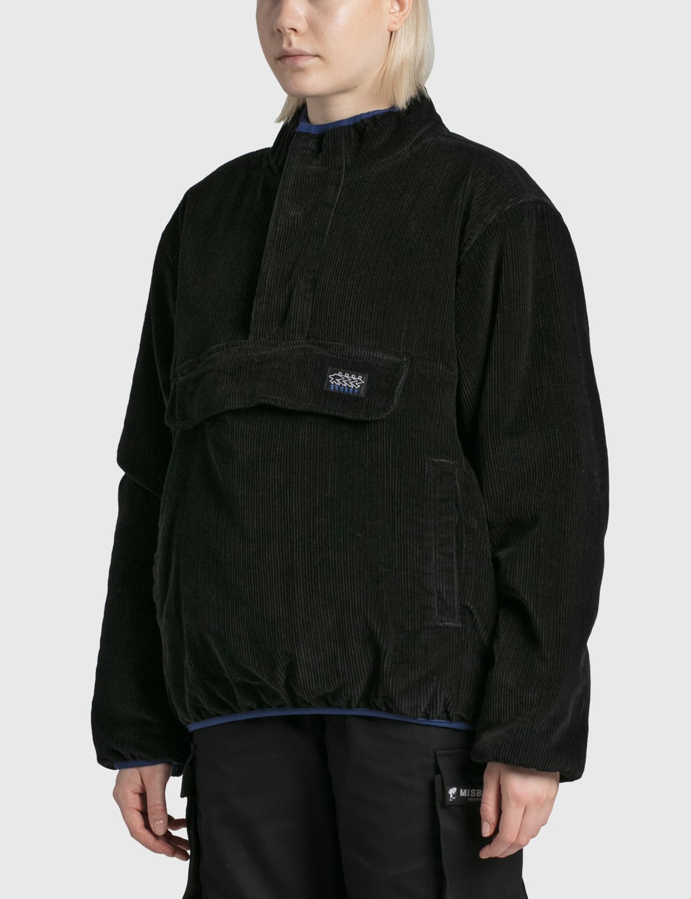 Stussy - Corduroy Mock Pullover | HBX - Globally Curated Fashion 