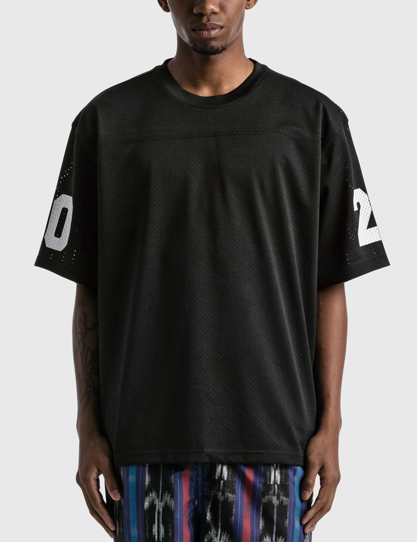 Stüssy - Mesh Football Jersey | HBX - Globally Curated Fashion and 