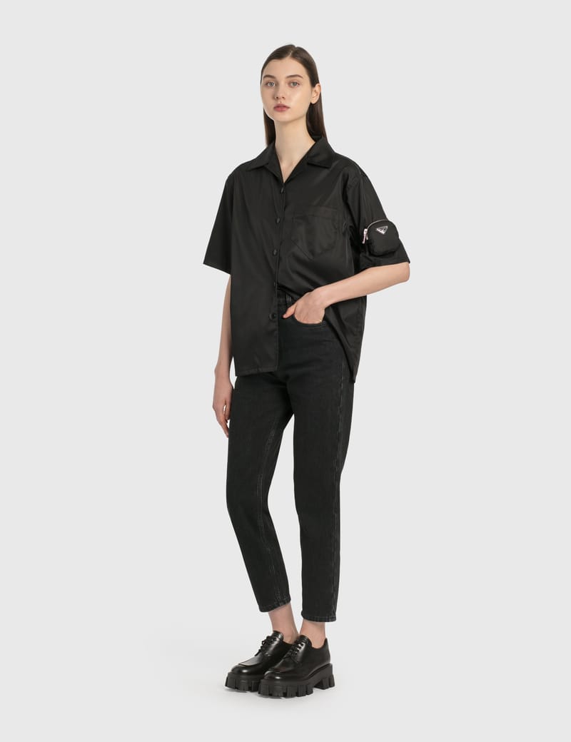 Prada nylon gabardine shirt best sale