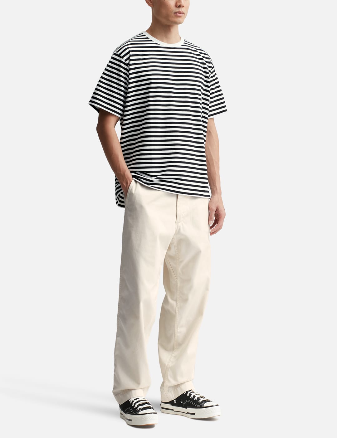 Nanamica - Wide Chino Pants | HBX - Globally Curated Fashion and 