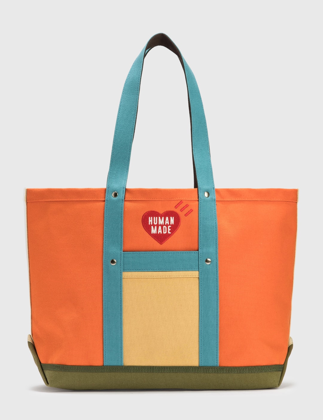 Human Made Multi Color Tote Bag Medium HBX Globally Curated human-made-multi-color-tote-bag-medium-hbx-globally-curated