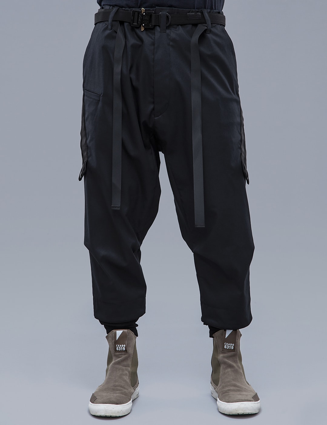 ACRONYM® - P23TS-CH Industrial Micro Twill Tec Sys Drawcord Trousers | HBX