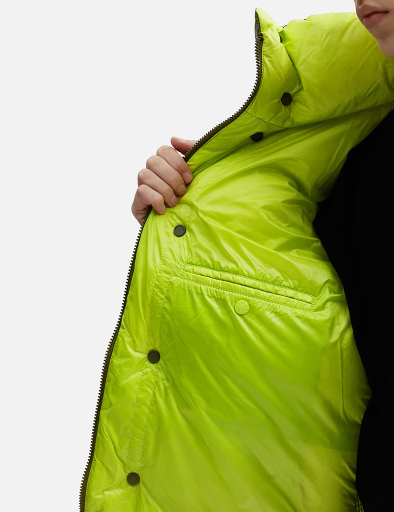 ダウンジャケット・コート Moncler Olive Green Nylon Lombi Down Jacket Moncler - DERVOX SHORT DOWN JACKET | HBX - Globally Curated