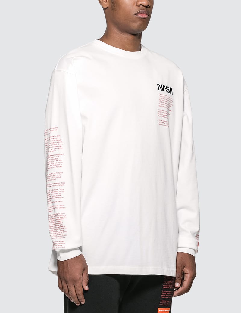 HERON PRESTON® - NASA Over Long Sleeve T-Shirt | HBX - Globally