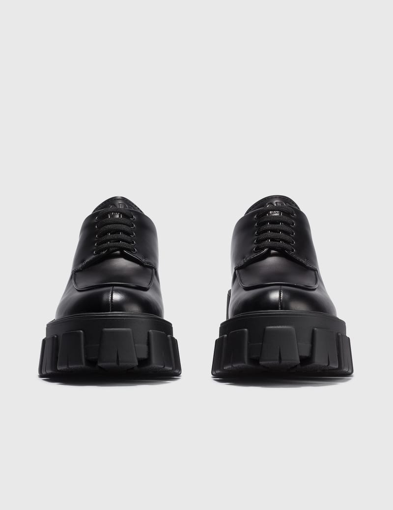 Prada - Monolith Chunky Laced Shoe | HBX - Globally Curated