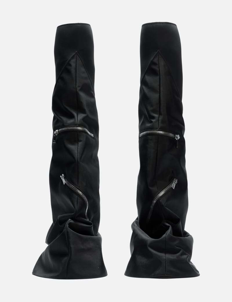 Rick Owens Drkshdw Cargo Fetish Sneaks - Over-the-knee black