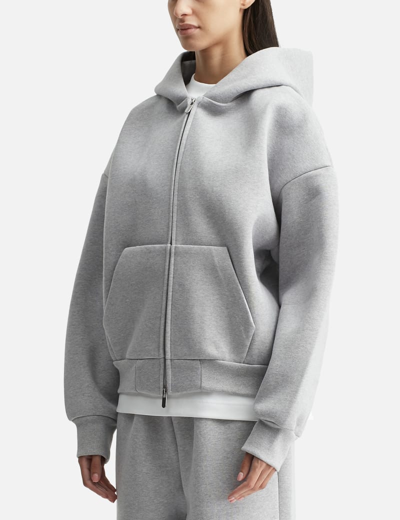 Seventh V2 Zipped Hoodie - Heavyweight 610 GSM cotton-blend with Seventh V2 Zipped Hoodie - Heavyweight 610 GSM cotton-blend with