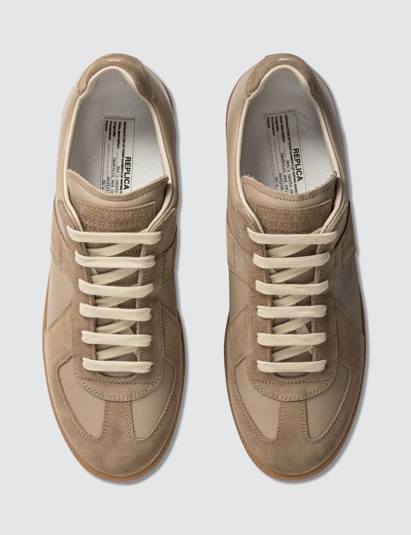 マルジェラ ロートップスニーカー ベージュ ☆Maison Margiela☆DDSTCK LOW TOP Sneaker☆ベージュ